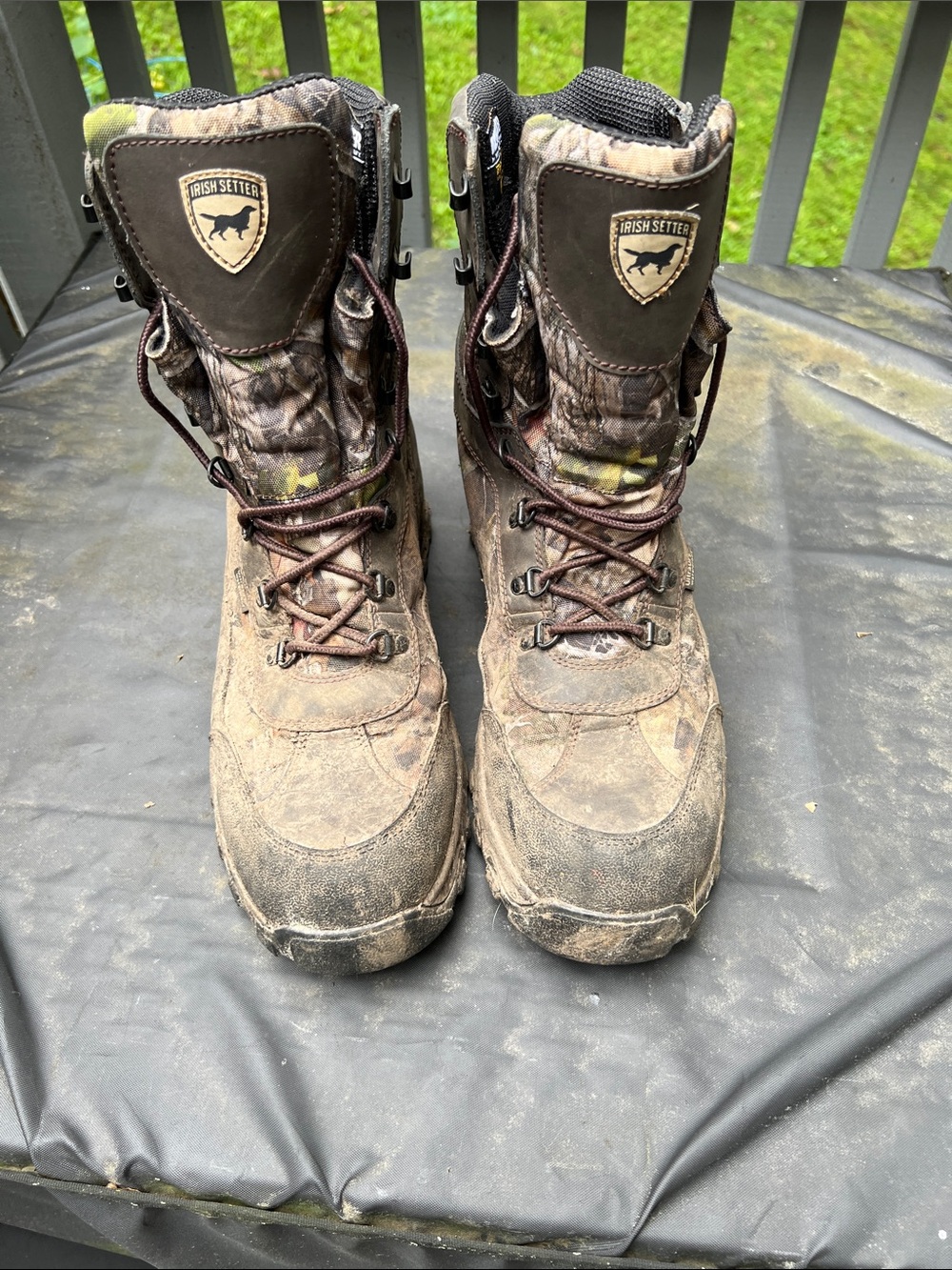 Irish Setter Brown Camo Men's Hunting Boots